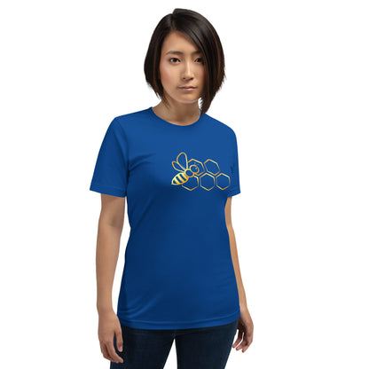 Elyx Aesthetic Bee Graphic Tee - Premium Soft Cotton T-Shirt for Women
