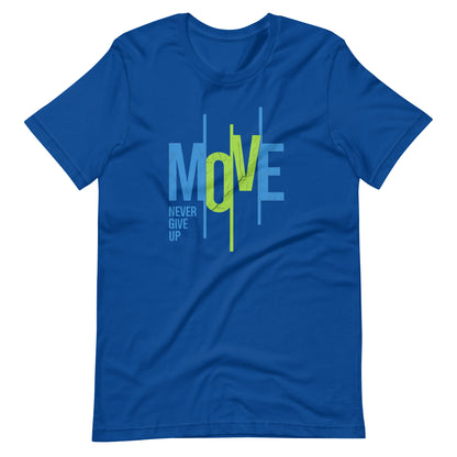 Move Forward Inspirational T-Shirt -  Sports Graphic Tee - Motivational Gym Shirt