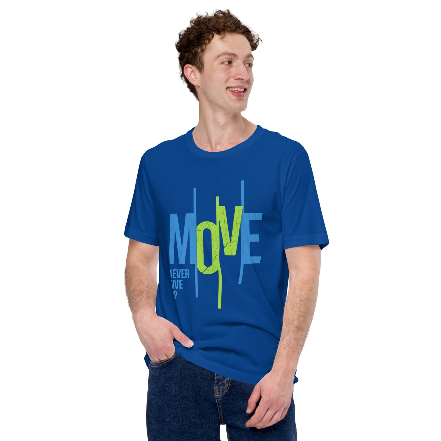 Move Forward Inspirational T-Shirt -  Sports Graphic Tee - Motivational Gym Shirt
