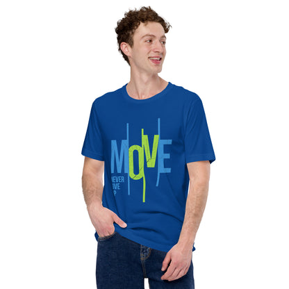 Move Forward Inspirational T-Shirt -  Sports Graphic Tee - Motivational Gym Shirt