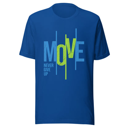 Move Forward Inspirational T-Shirt -  Sports Graphic Tee - Motivational Gym Shirt