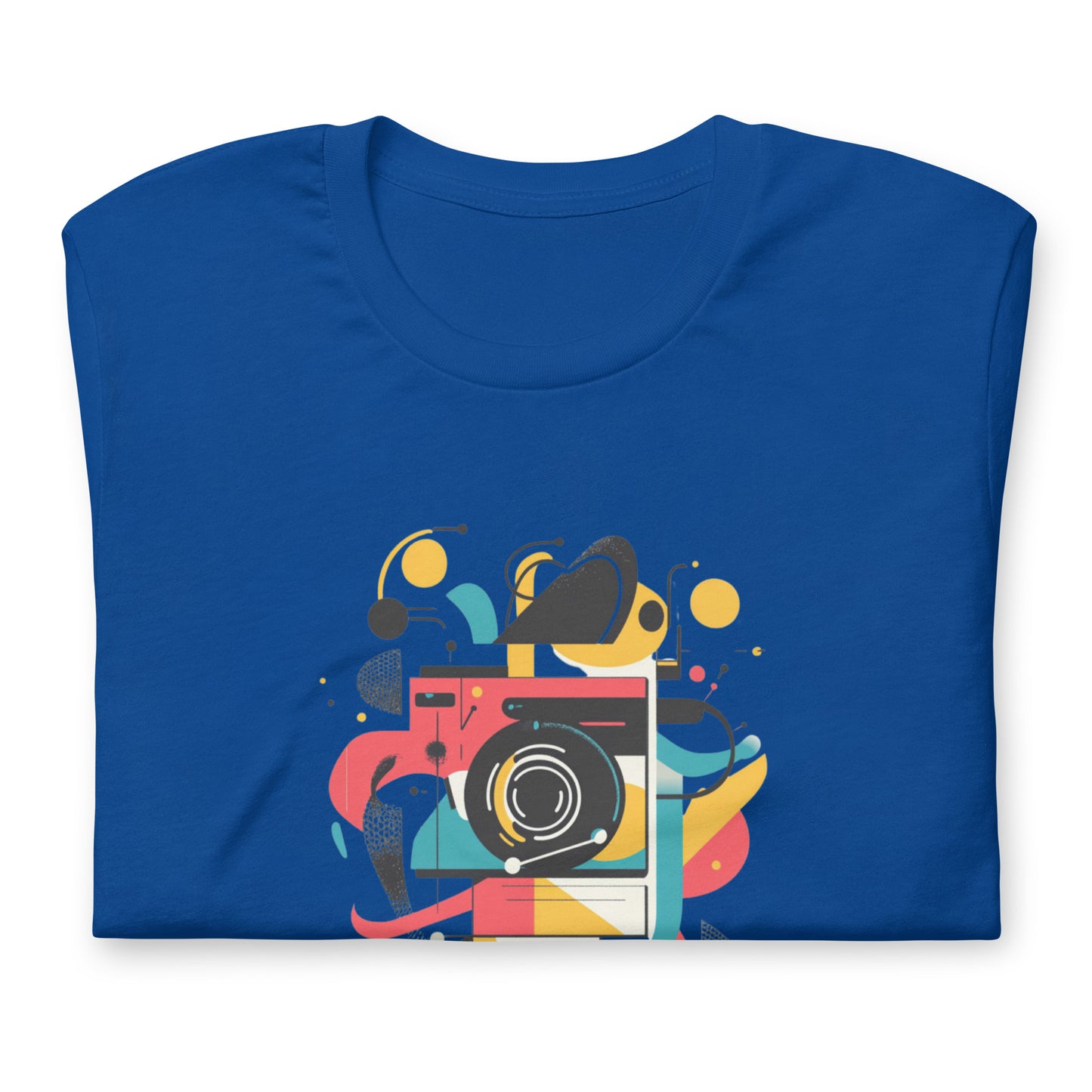 Photographer Gift Shirt - Vintage Camera Graphic Tee - Aesthetic Geometric Apparel