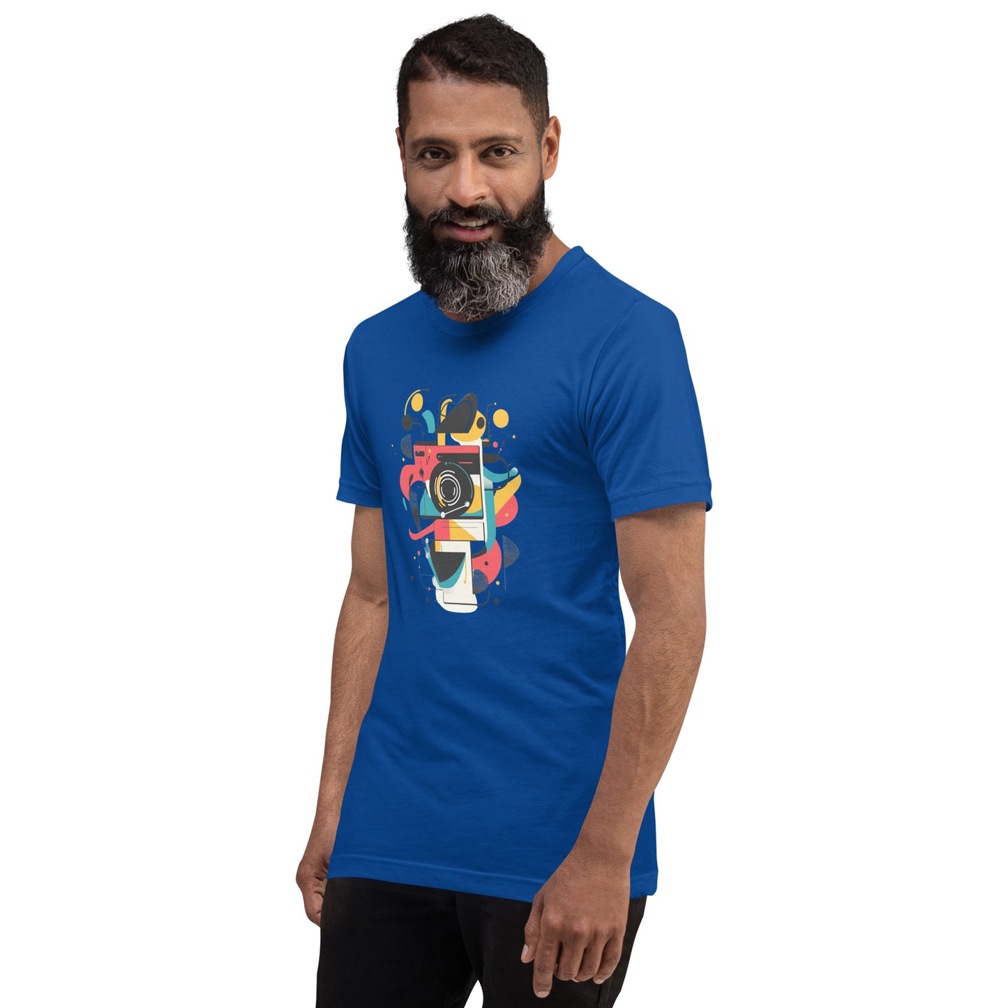 Photographer Gift Shirt - Vintage Camera Graphic Tee - Aesthetic Geometric Apparel