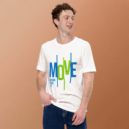 Move Forward Inspirational T-Shirt -  Sports Graphic Tee - Motivational Gym Shirt