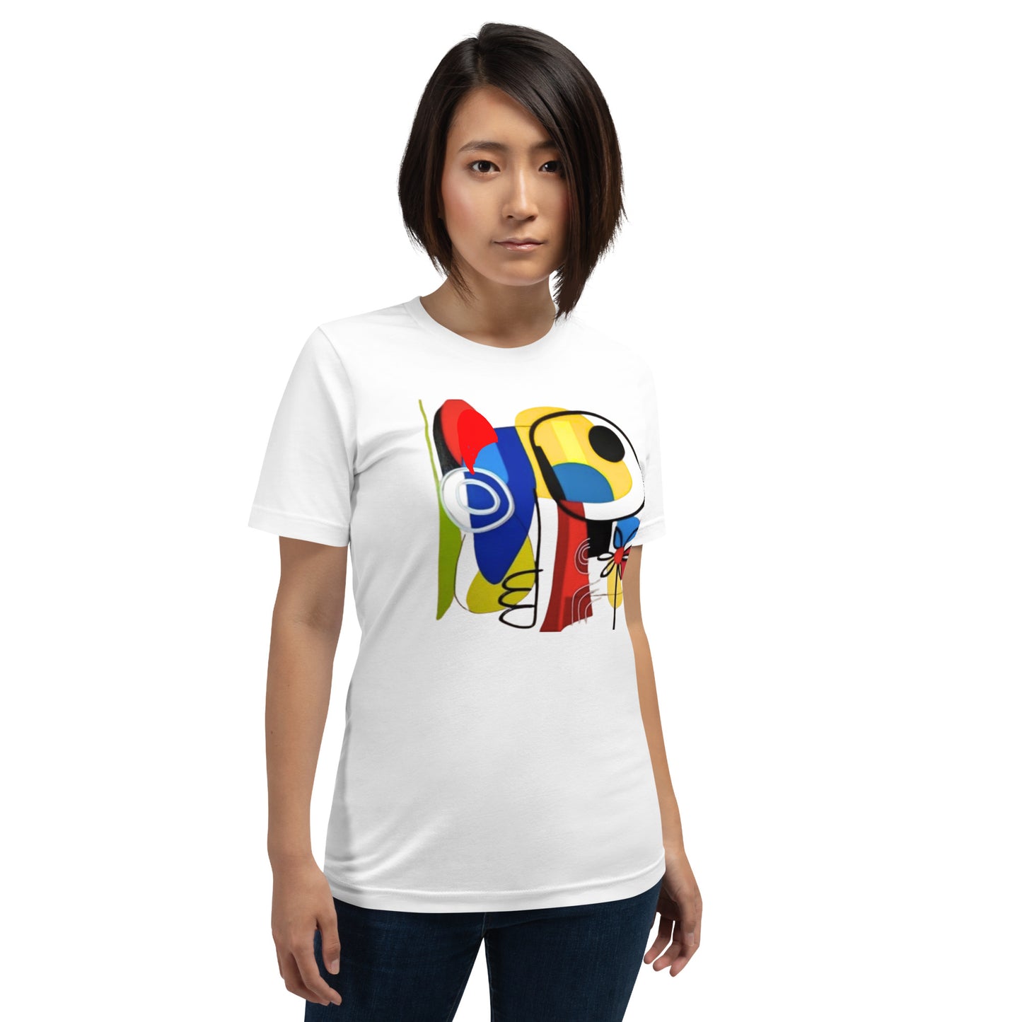 Elyx Modern Art Premium Women Graphic T-Shirt