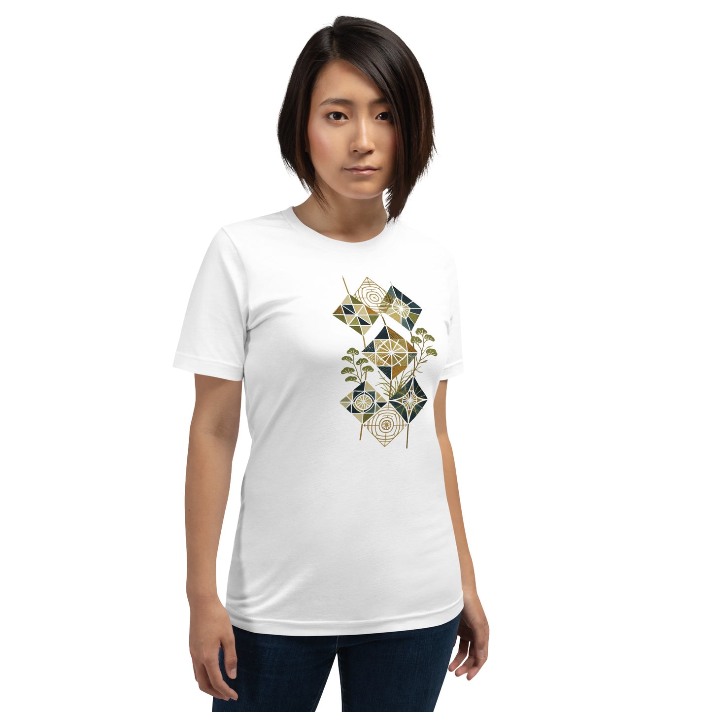 Elyx Boho Chic Graphic Tee - Premium Soft Cotton T-Shirt for Women