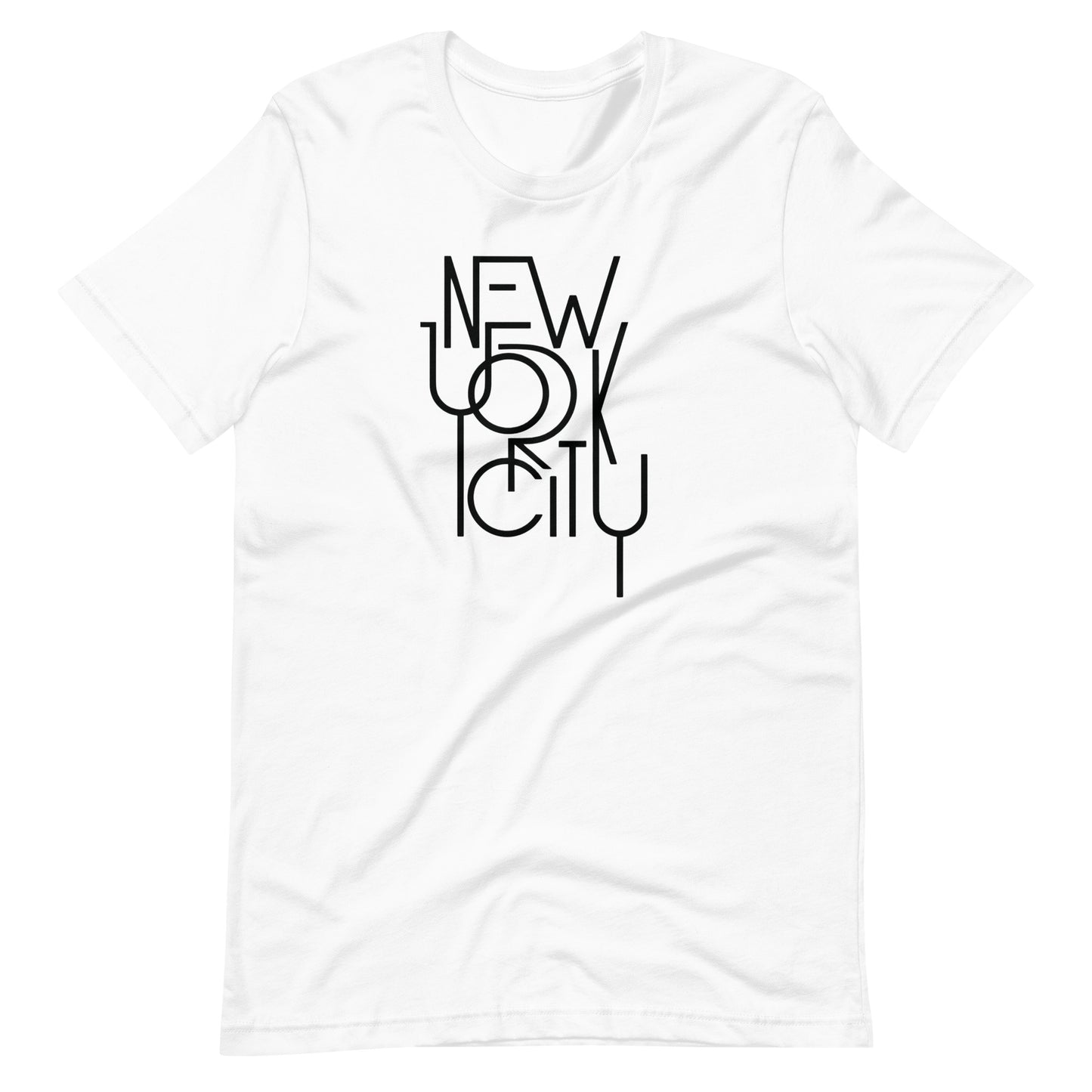Elyx NYC Architectural Grid Premium Woman Graphic Tee