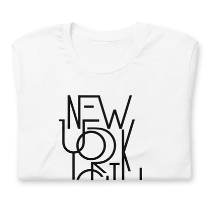 Elyx NYC Architectural Grid Premium Woman Graphic Tee