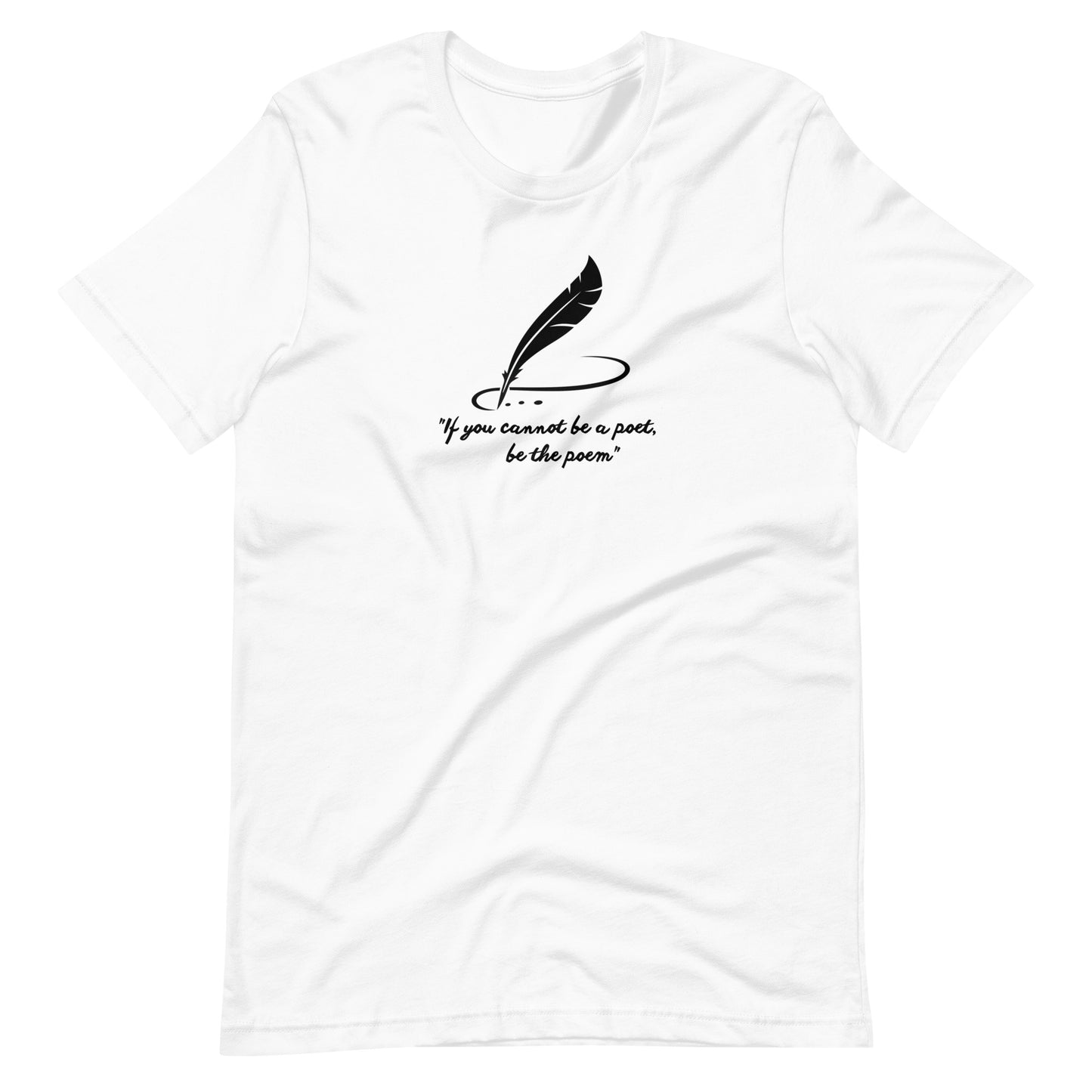 Elyx Minimalist Poetry Literary Quote Aesthetic Woman Graphic Tee