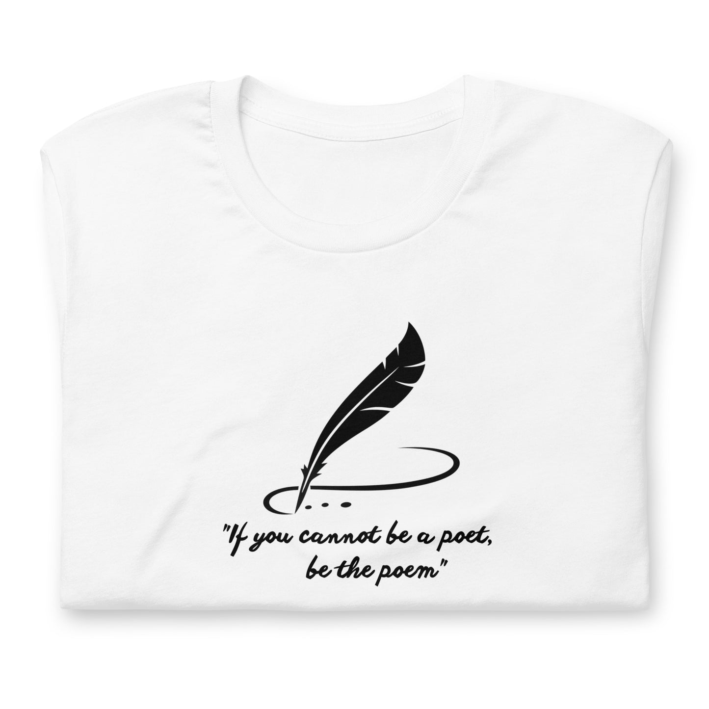 Elyx Minimalist Poetry Literary Quote Aesthetic Woman Graphic Tee