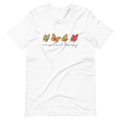 Elyx Aesthetic Occupational Therapy Butterflies Woman Graphic Tee