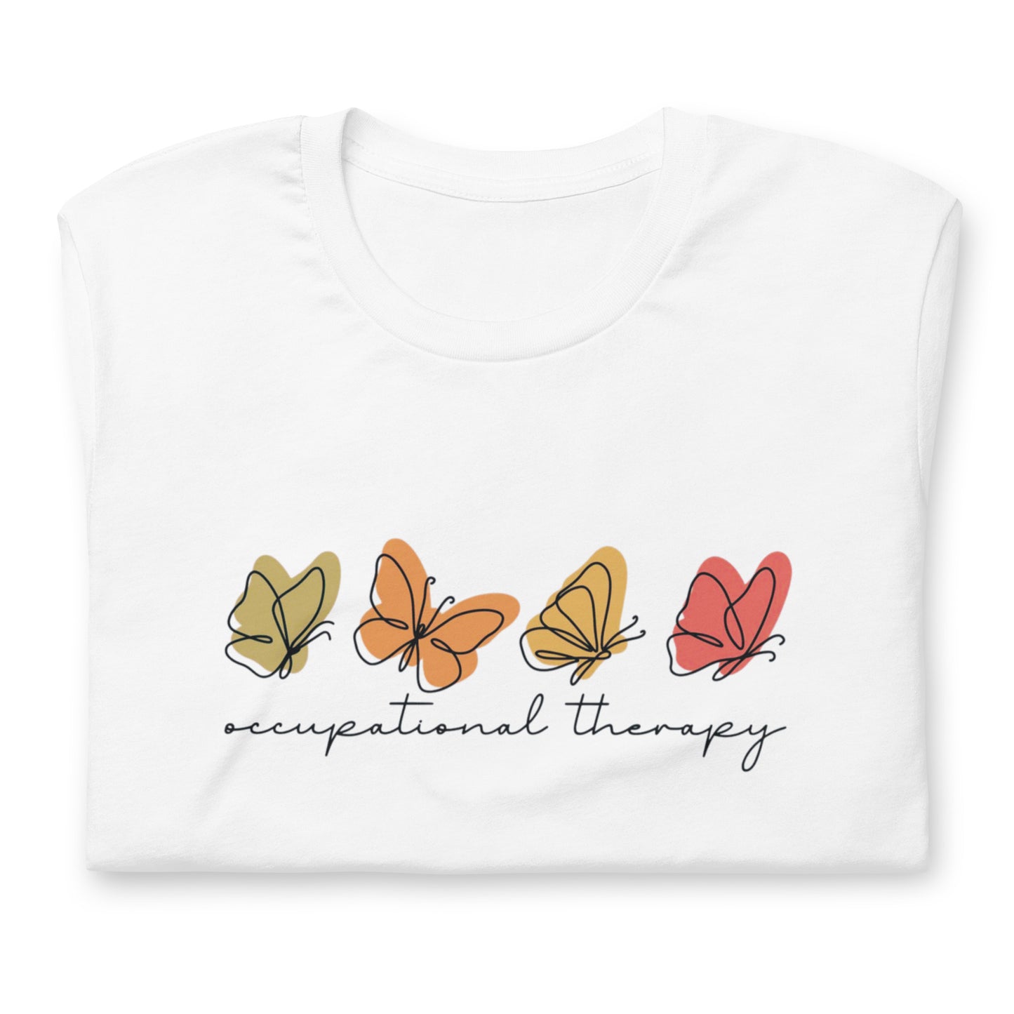 Elyx Aesthetic Occupational Therapy Butterflies Woman Graphic Tee