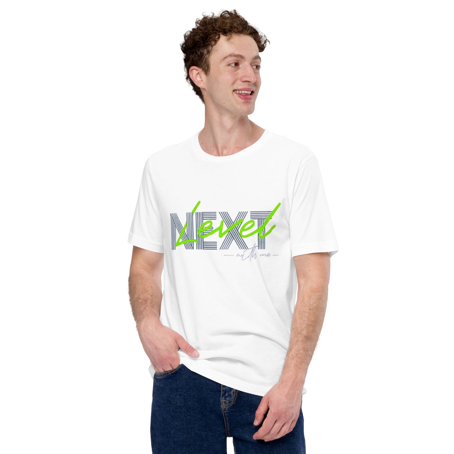 Next Level With Me Minimalist Graphic Tee