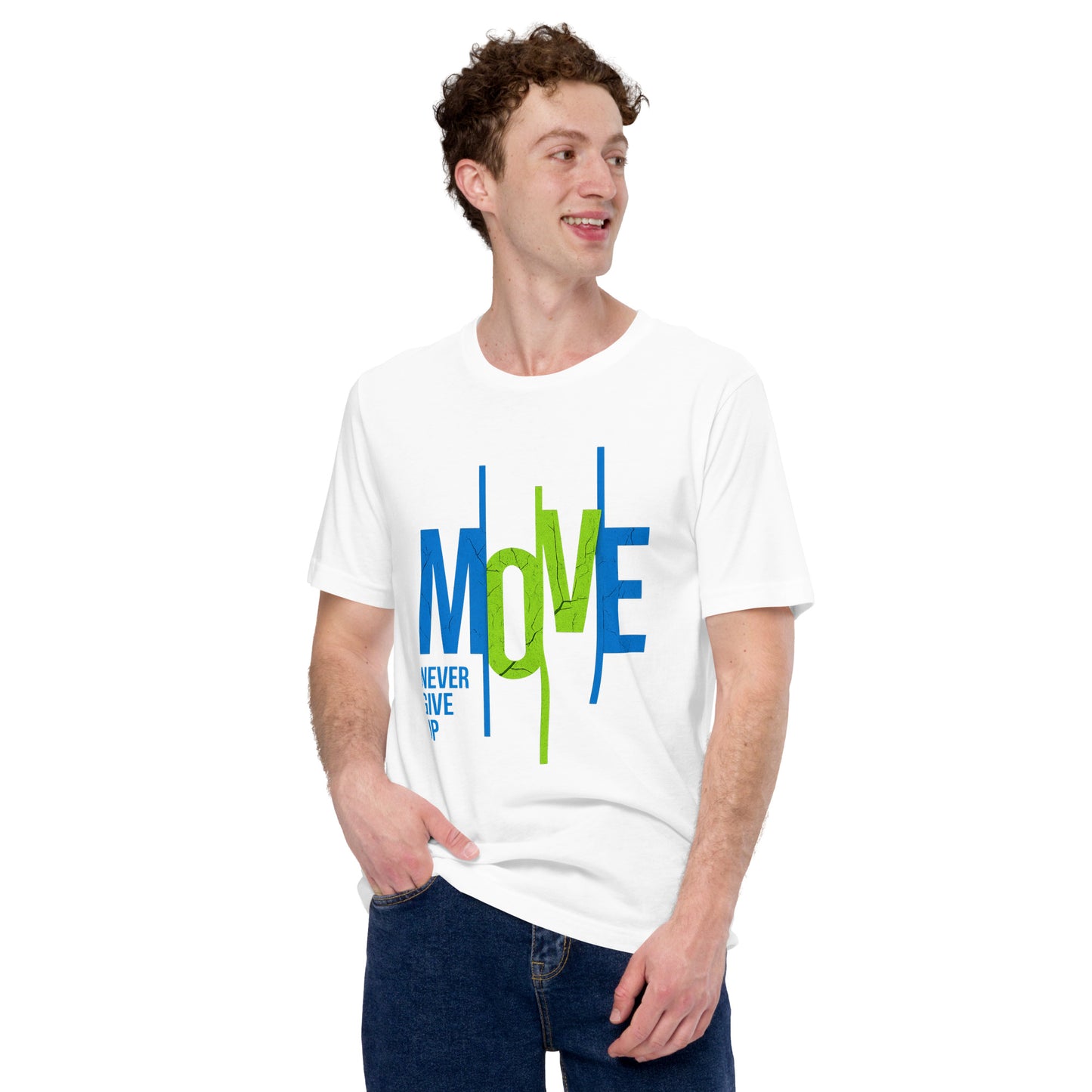 Move Forward Inspirational T-Shirt -  Sports Graphic Tee - Motivational Gym Shirt