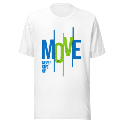 Move Forward Inspirational T-Shirt -  Sports Graphic Tee - Motivational Gym Shirt