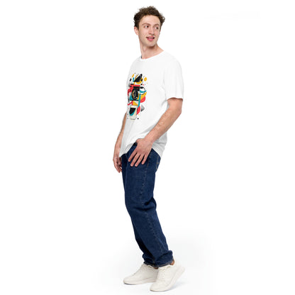 Photographer Gift Shirt - Vintage Camera Graphic Tee - Aesthetic Geometric Apparel