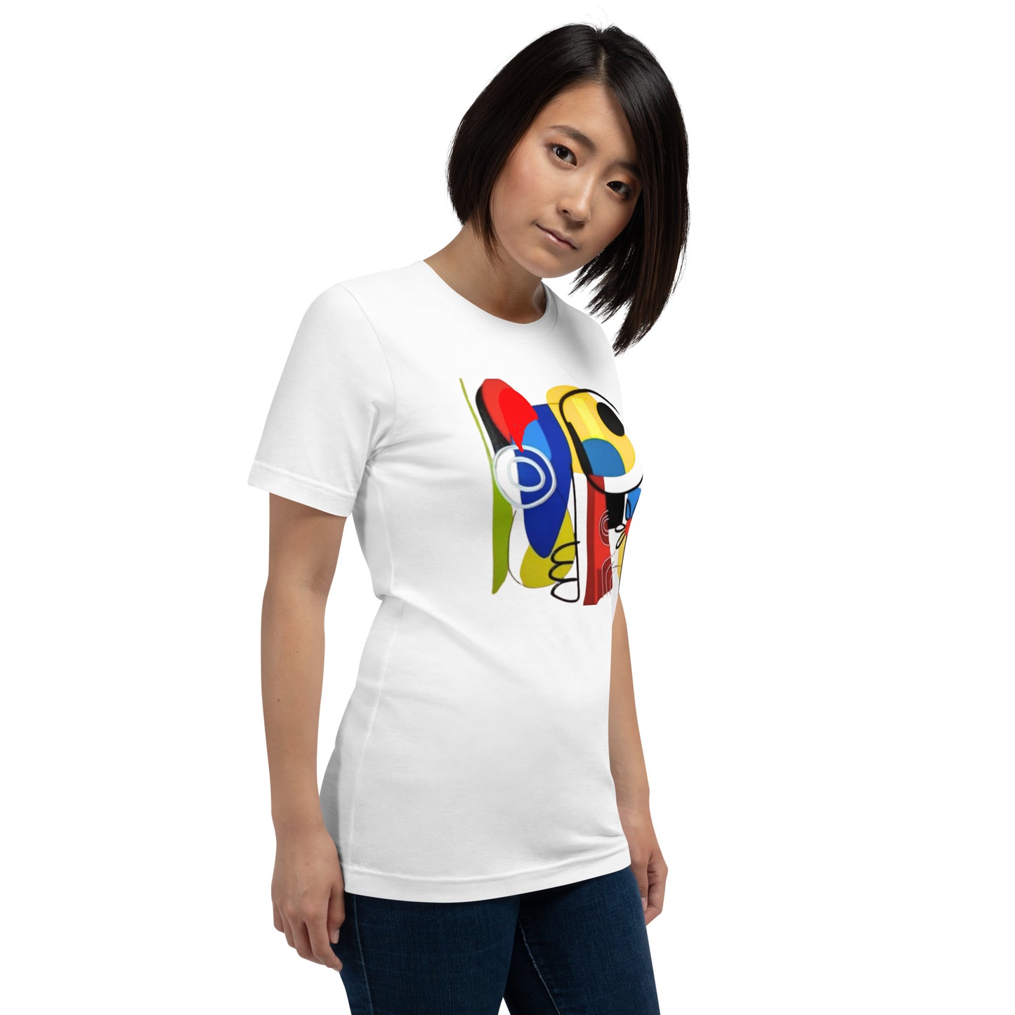 Elyx Modern Art Premium Women Graphic T-Shirt