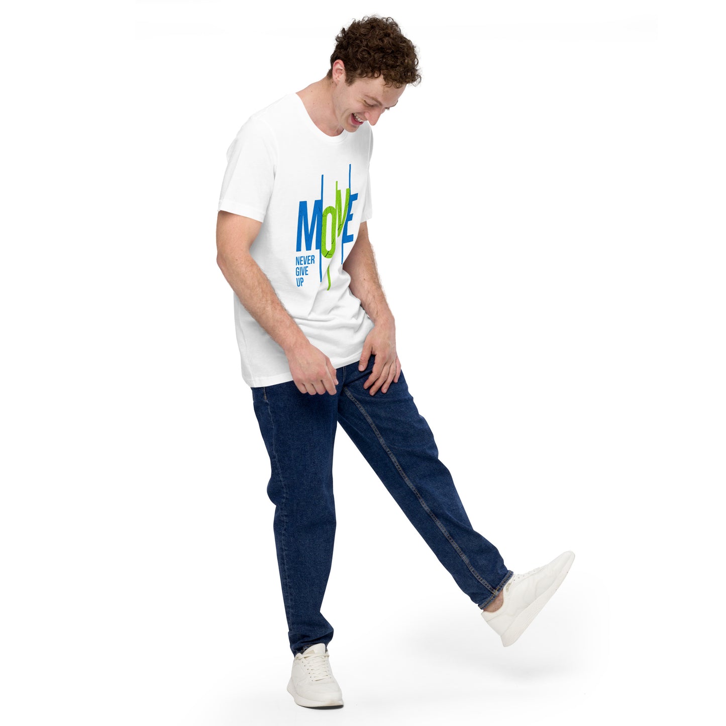 Move Forward Inspirational T-Shirt -  Sports Graphic Tee - Motivational Gym Shirt