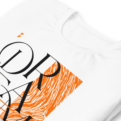 Dream Avant-Garde Typographic Tee - Abstract Minimalist Women's Streetwear T-Shirt
